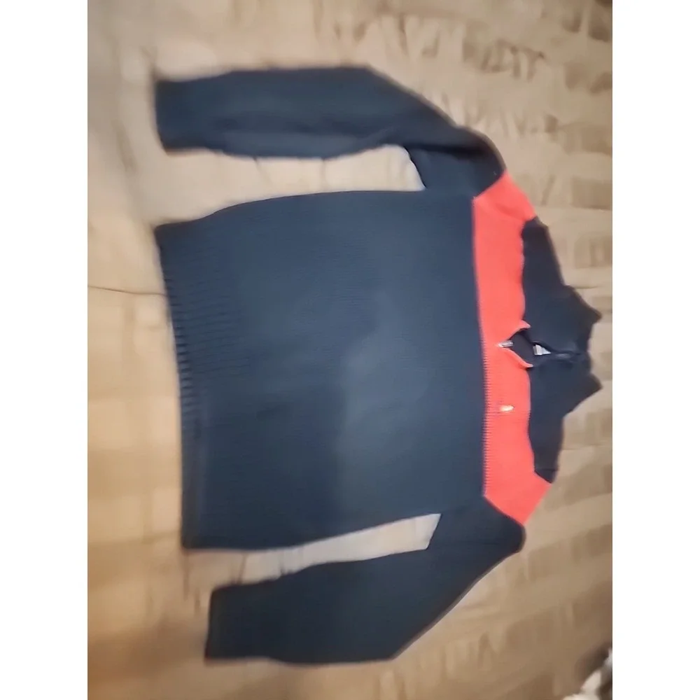 POLO RALPH LAUREN HALF ZIP SWEATER SIZE(XL18-20) +‎ FREE SHIPPING